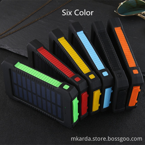 20000mAh Solar Lithium Power bank